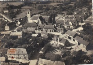 VUE AERIENNE 1950 enviorn